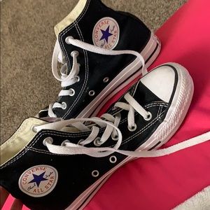 Black Converse hi sneaker